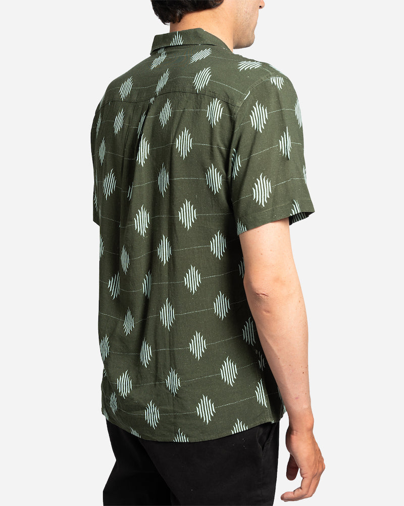 Sumatra Woven Dark Green