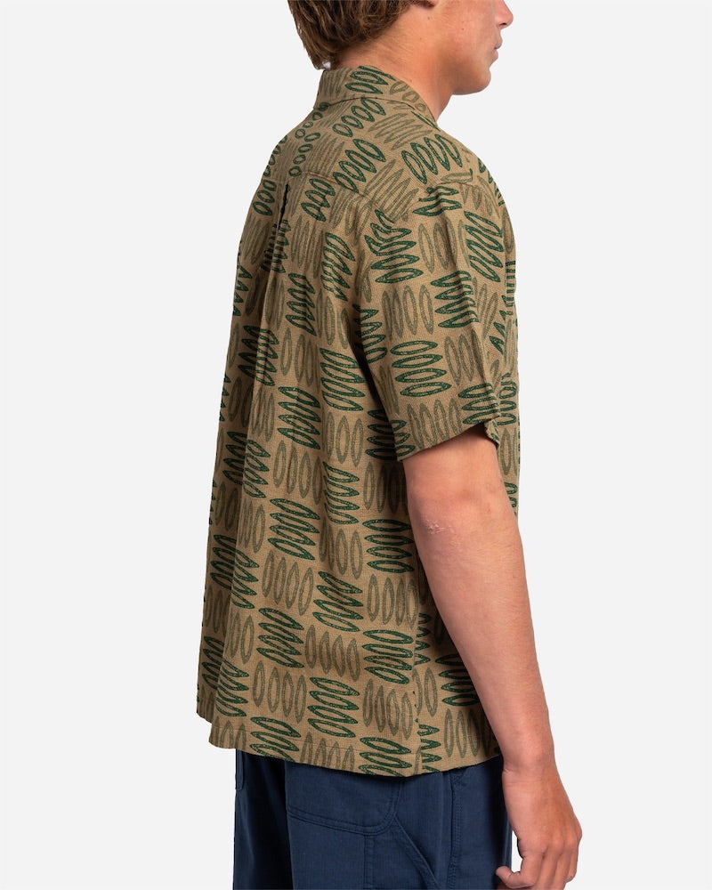 Imprint Woven Marsh Green