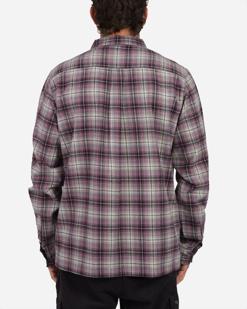 Agitator Long Sleeve Flannel Mauve