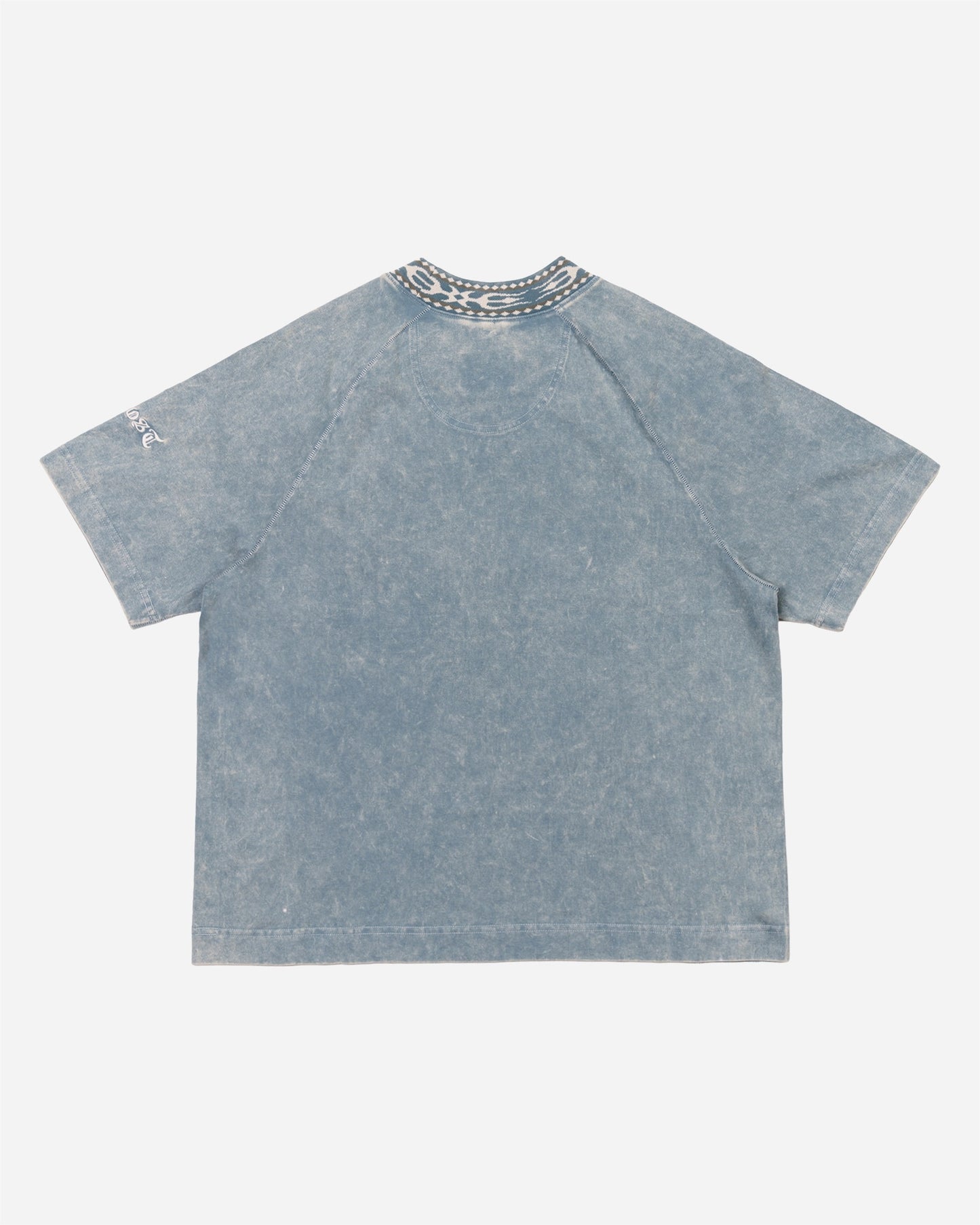 Buster Crew Tee Steel Blue