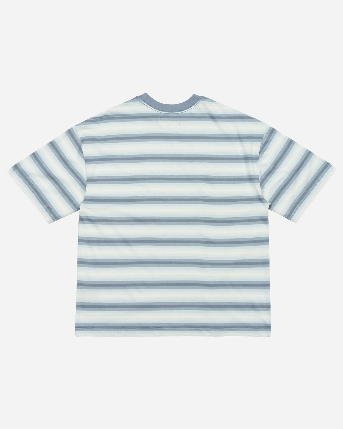 Fader Stripe Knit Faded Blue