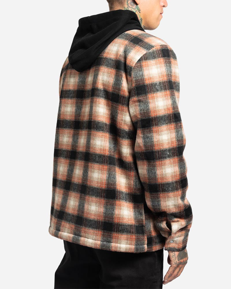 Avenue Flannel Jacket Faded Red