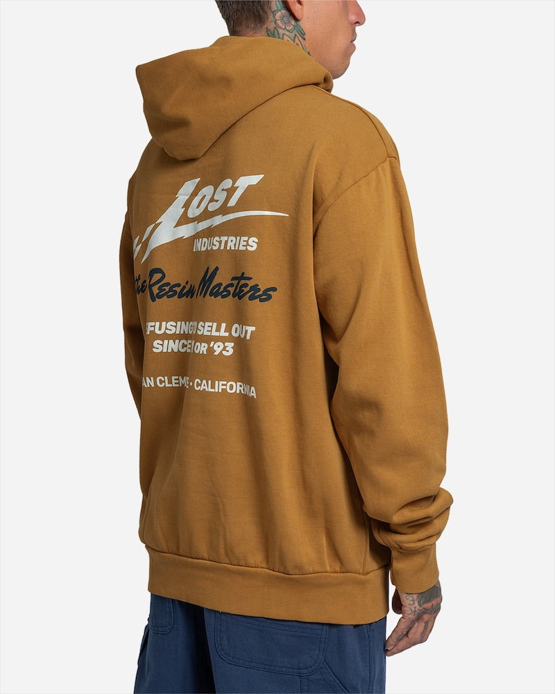 Resin Masters Heavy Hoodie Vintage Gold