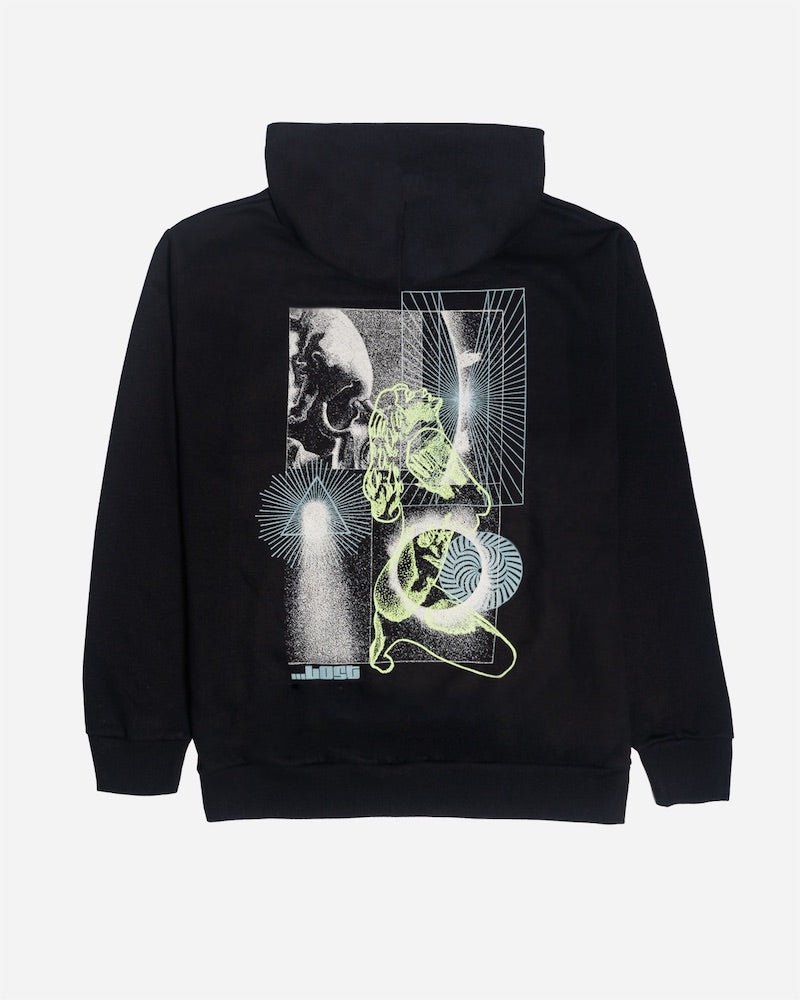 Off World Heavy Hoodie Black
