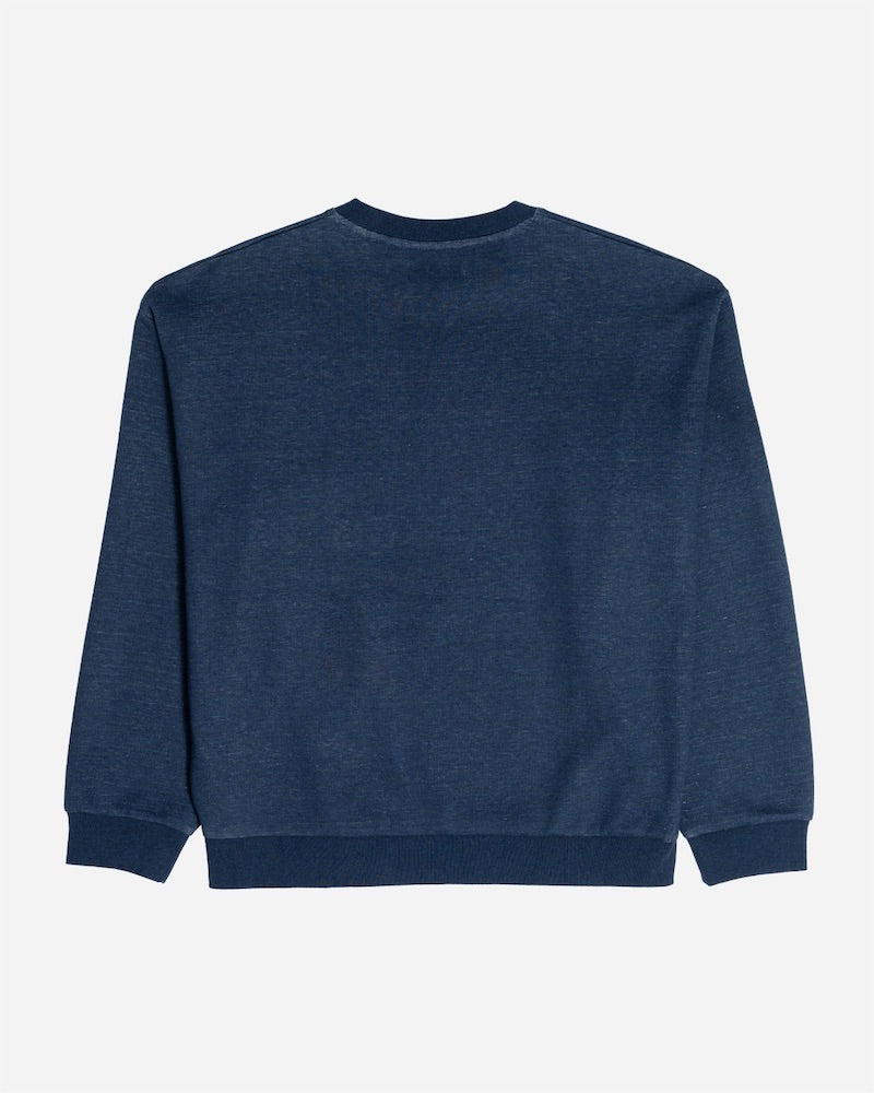 Crewed Fleece Indigo