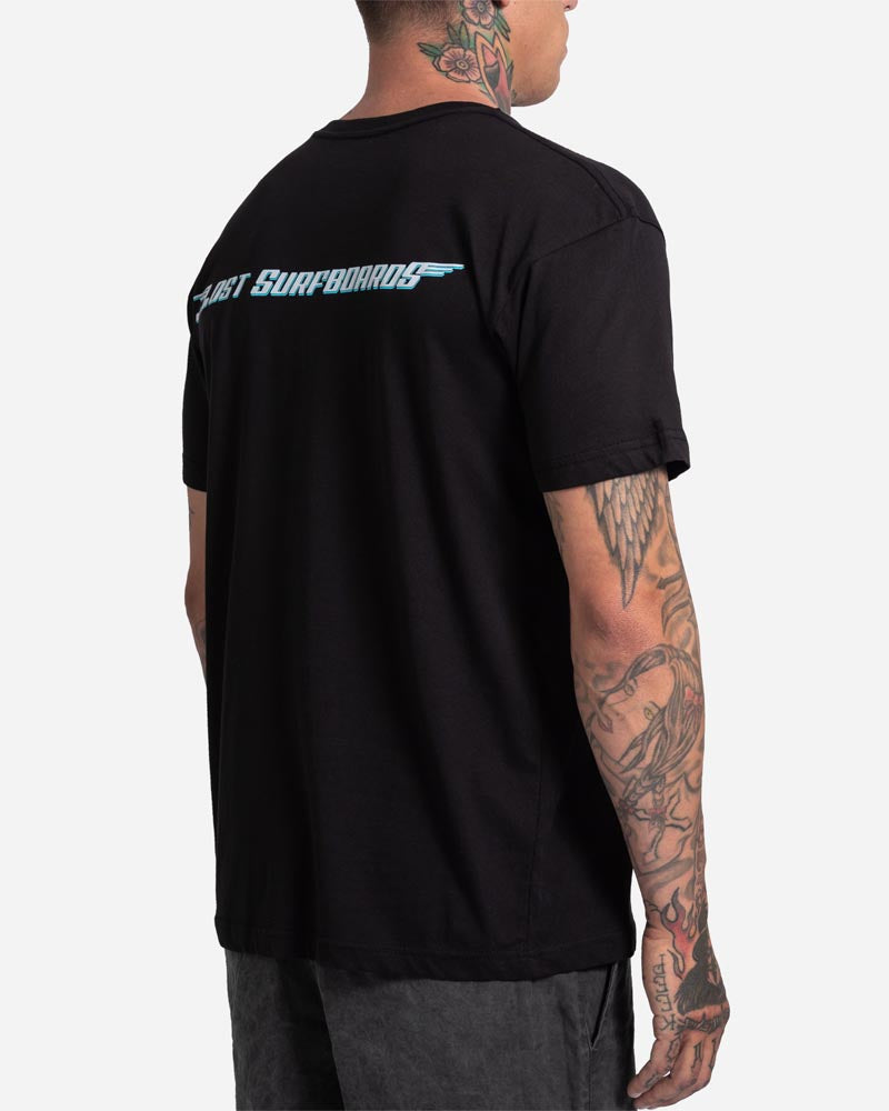 Lost Surfboards Tee Black