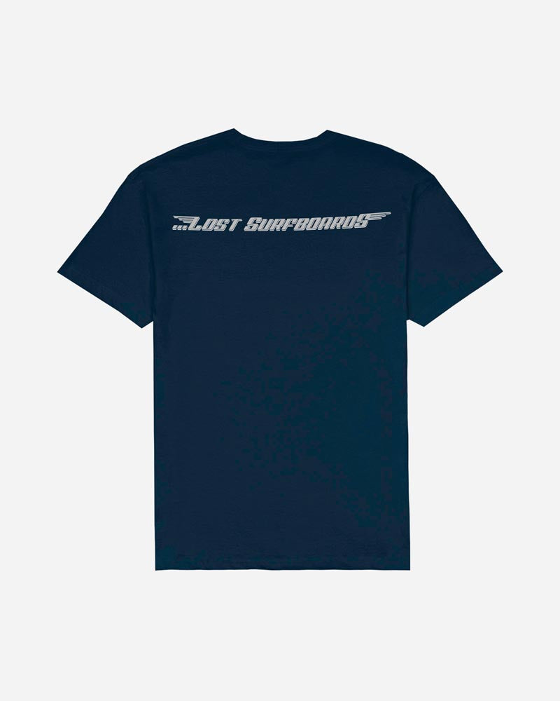 Lost Surfboards Tee Navy