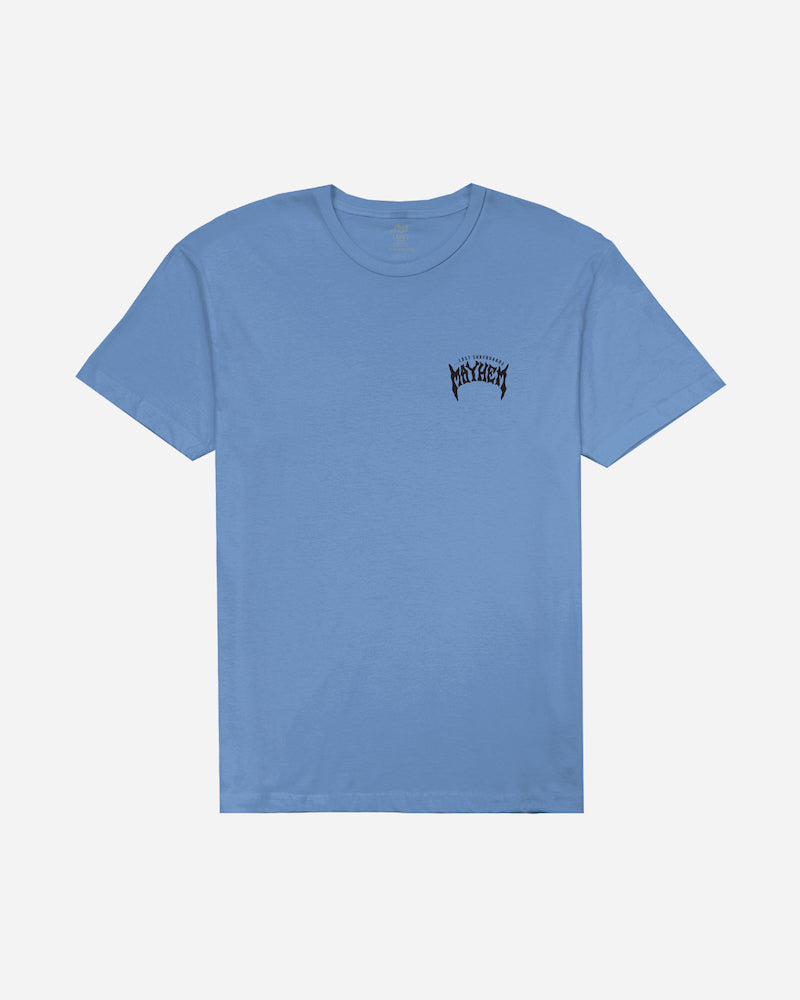 Mayhem Designs Tee Coastal Blue