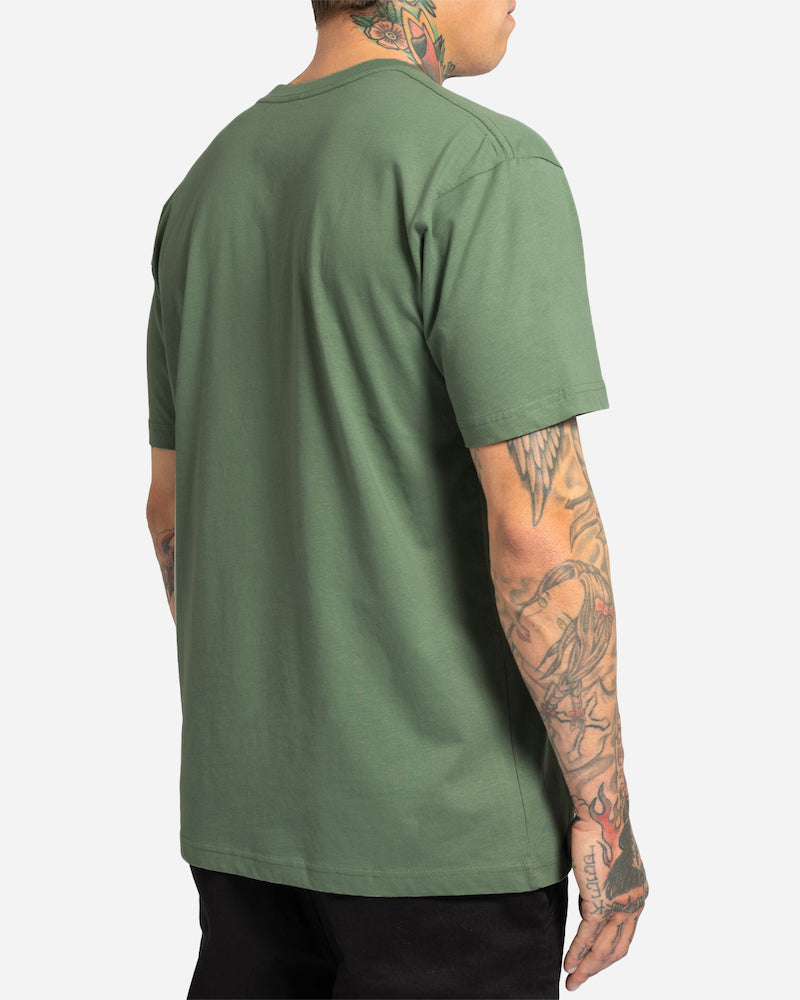 Wet Works Tee Moss Green