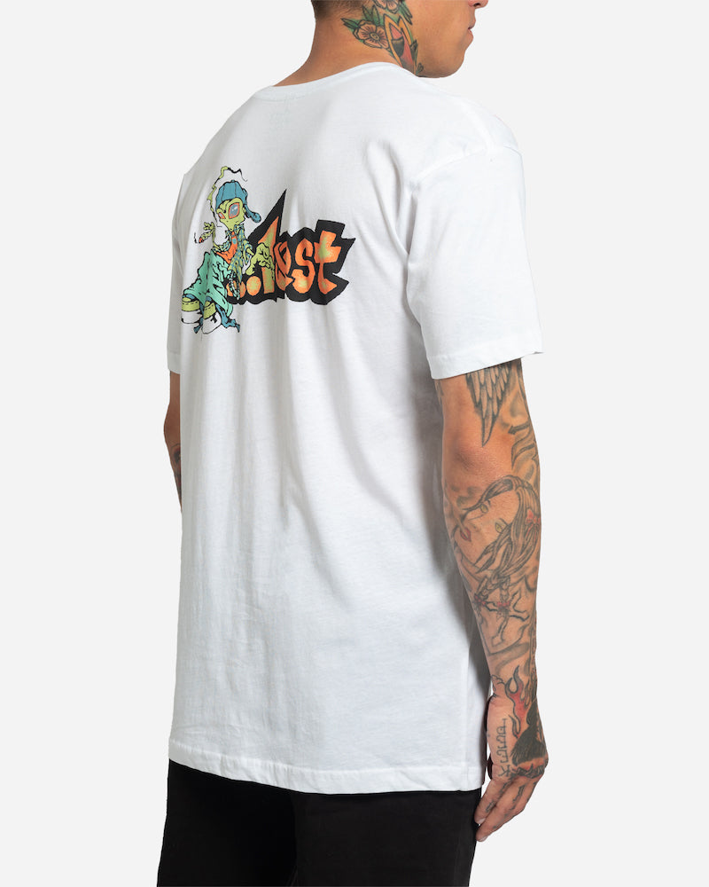 Spaced Out Tee White