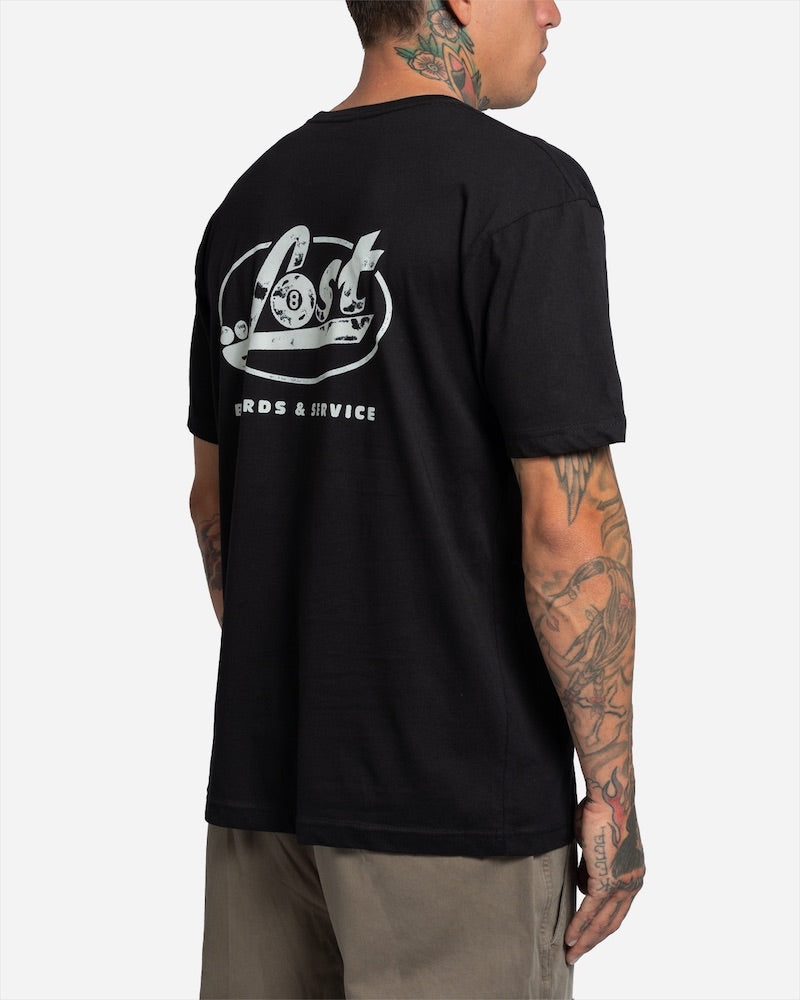 Corner Pocket Tee Black
