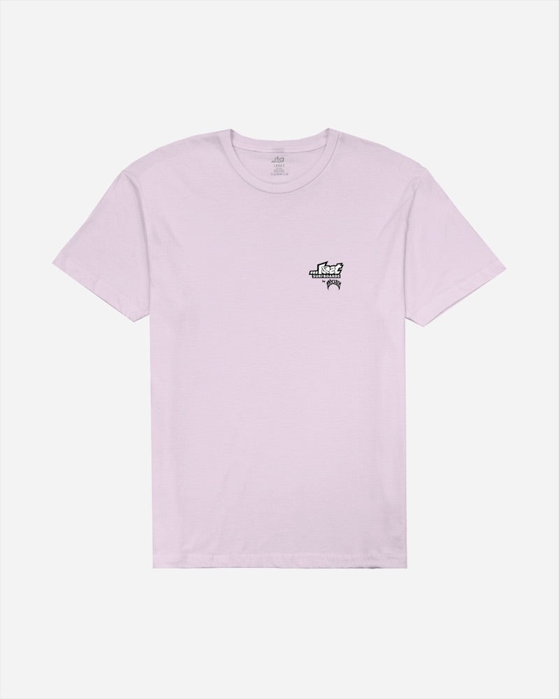 Lost Surfboards By Mayhem Tee Light Pink