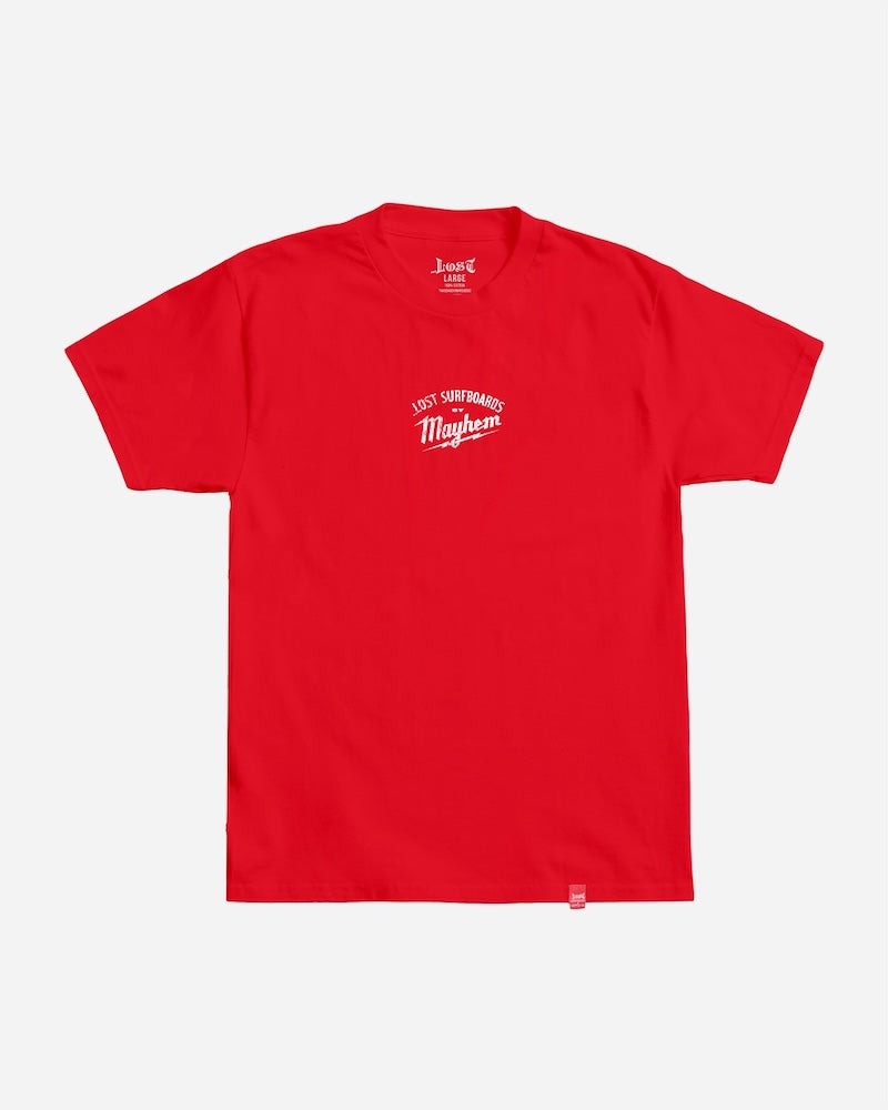 Builders By Mayhem Tee Red