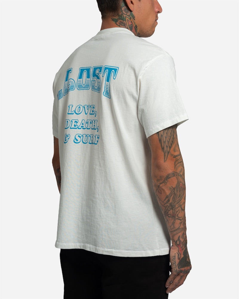 Lds Boxy Tee Vintage White