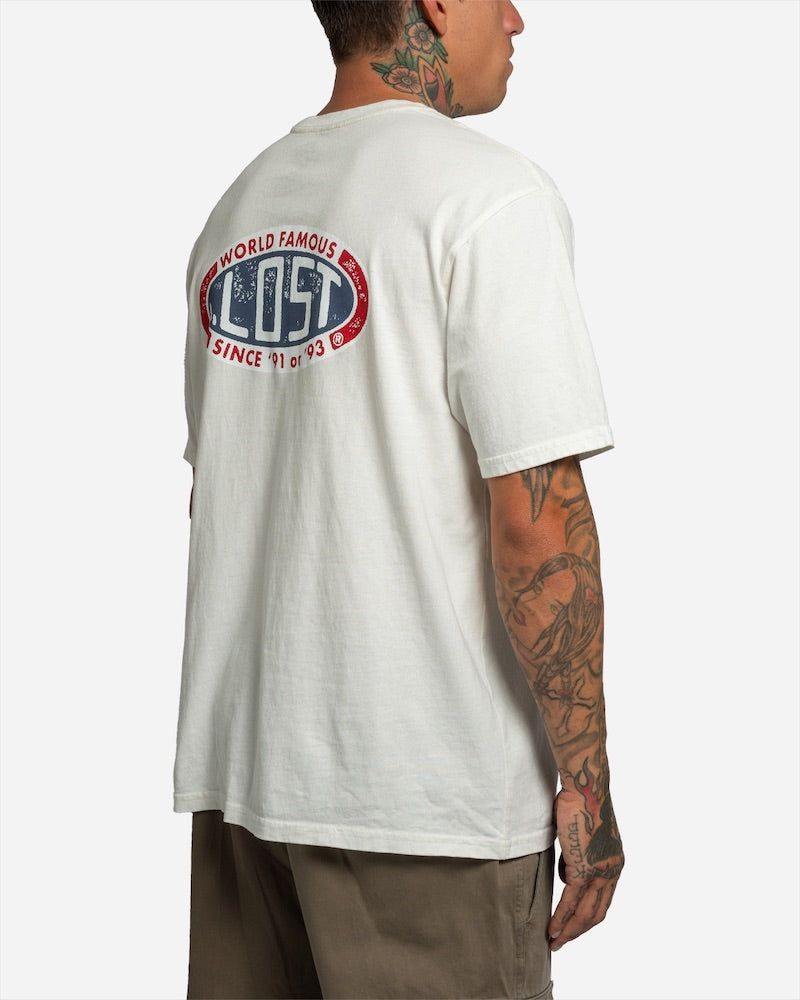 Garage Boxy Tee Vintage White