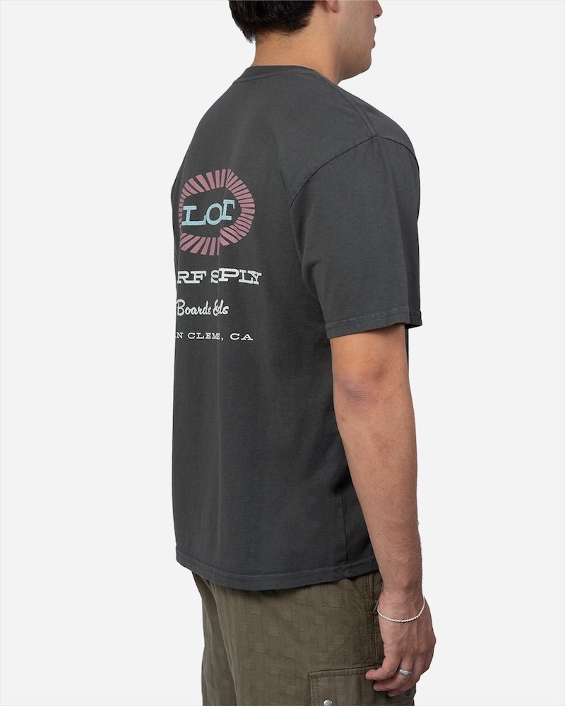 Surf Supply Boxy Tee Vintage Black