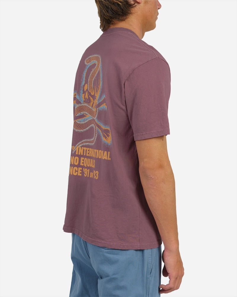 Outsider Boxy Tee Mauve