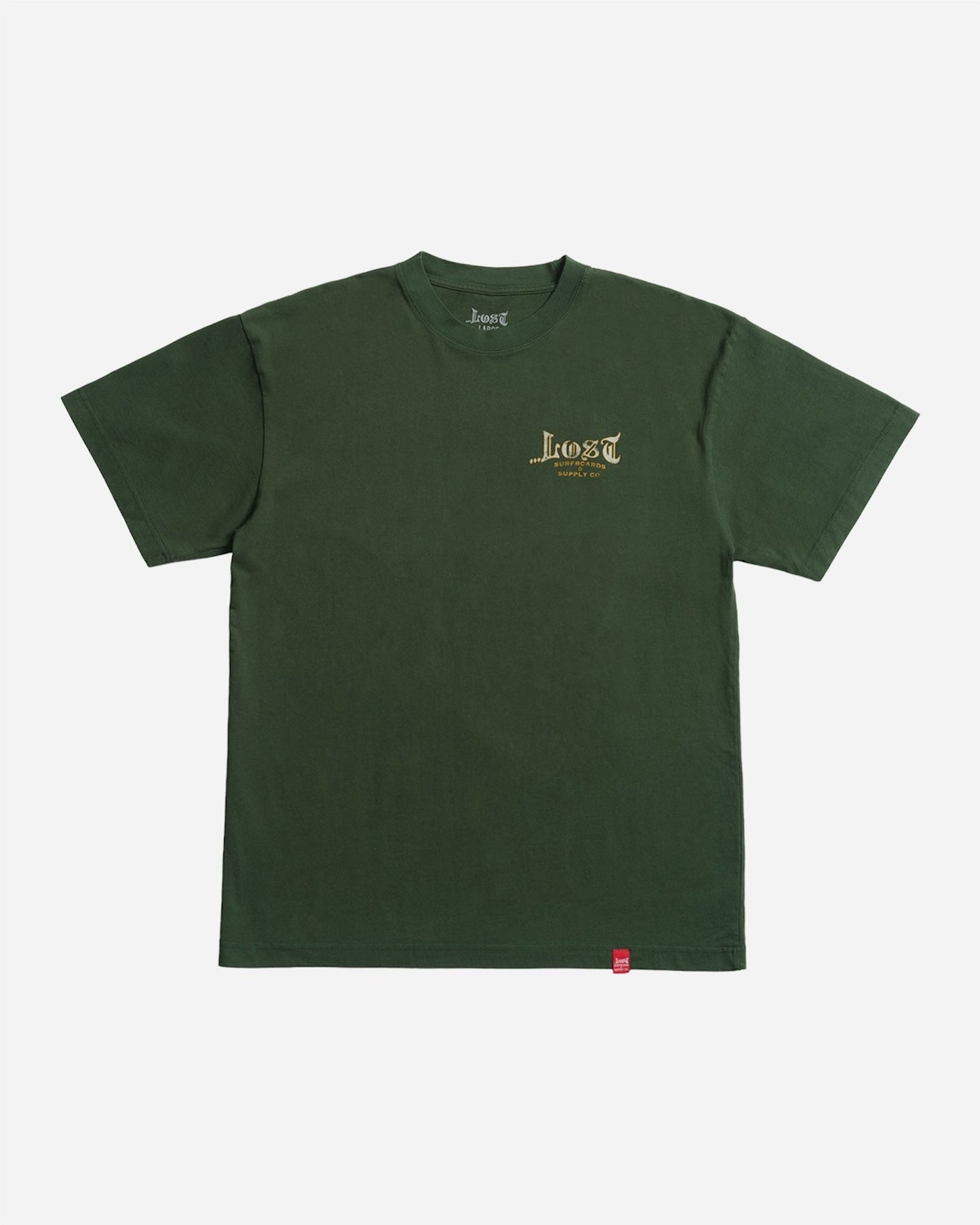 Cobra Boxy Tee Forest Green