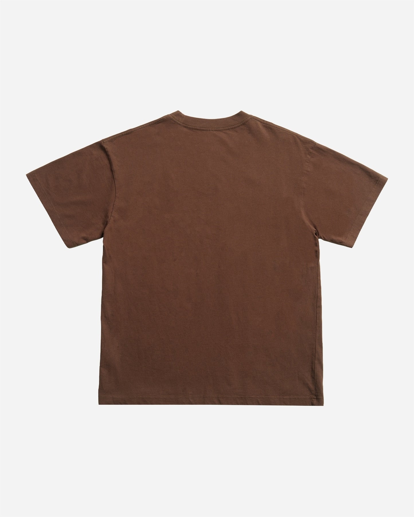 Flamer Logo Boxy Tee Chocolate Snow