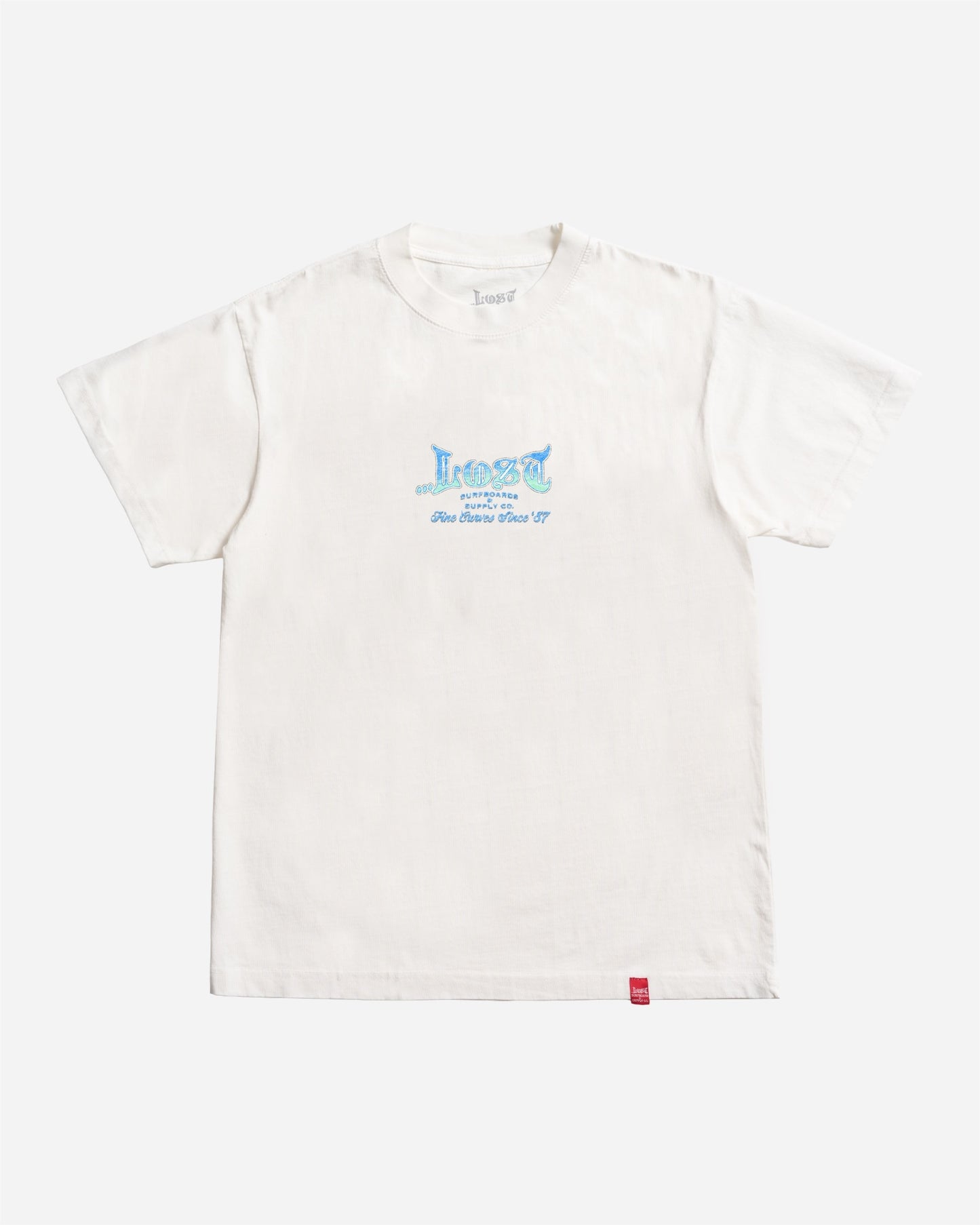 Fine Curves 2 Boxy Tee White