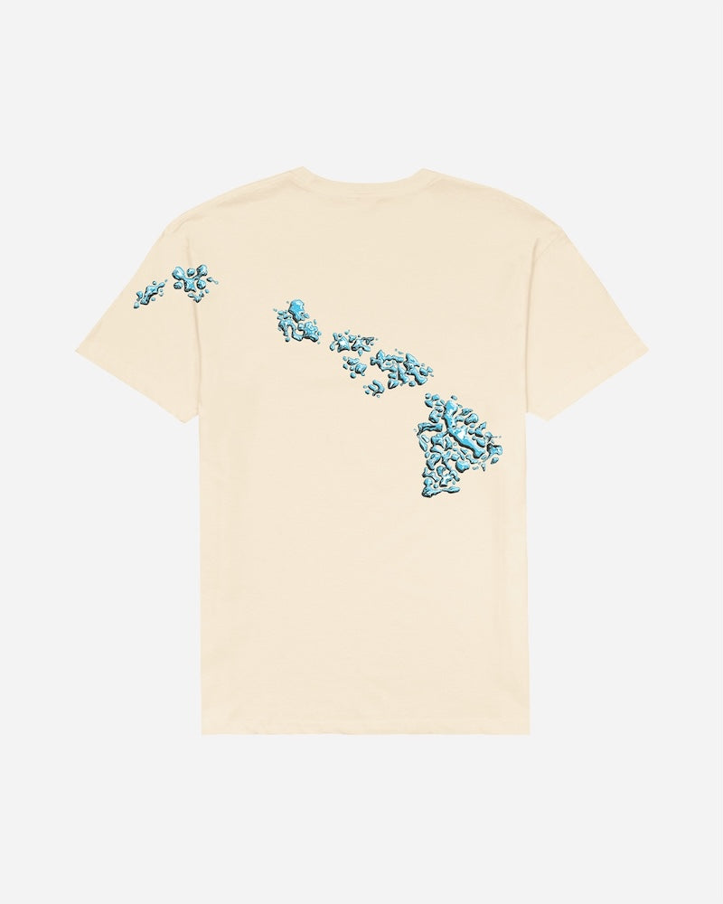 Liquid Metal Vintage Dye Tee Ivory