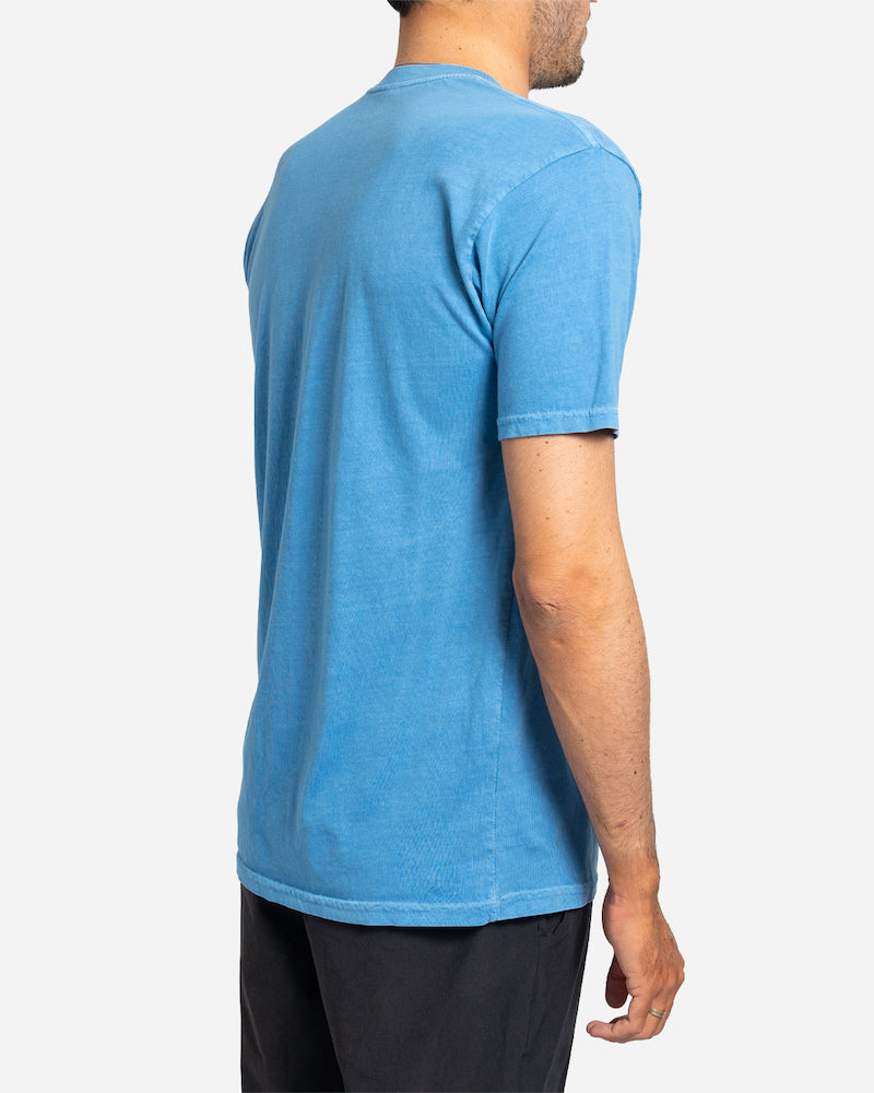 Fresh & Local Vintage Dye Tee Pacific Blue