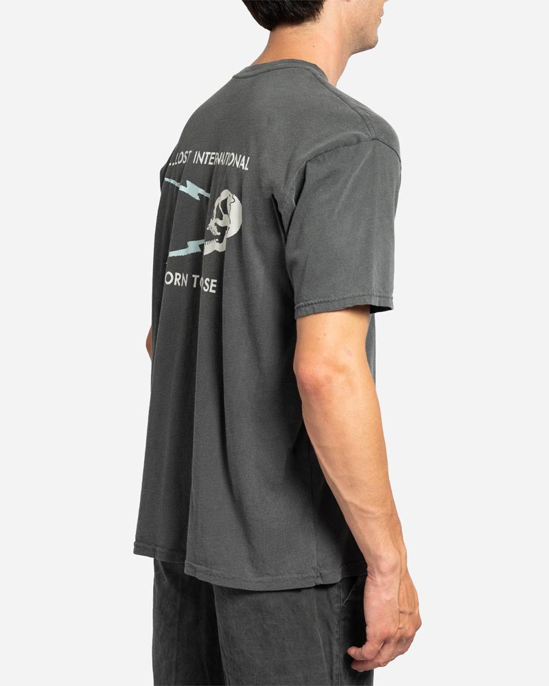 Born To Lose Vintage Dye Tee Vintage Black