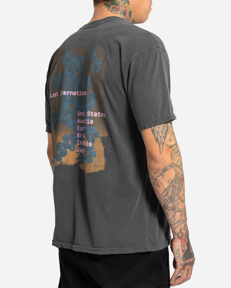 In Bloom Vintage Dye Tee Vintage Black