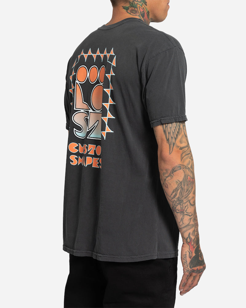 Screwball Vintage Dye Tee Vintage Black