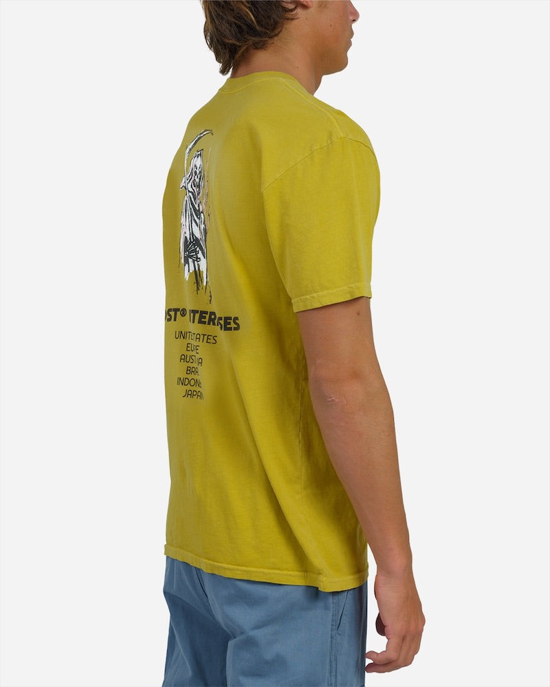 Vagrant Vintage Dye Tee Chartreuse