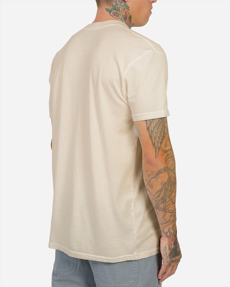 Gone Fishin Vintage Dye Tee Vintage White