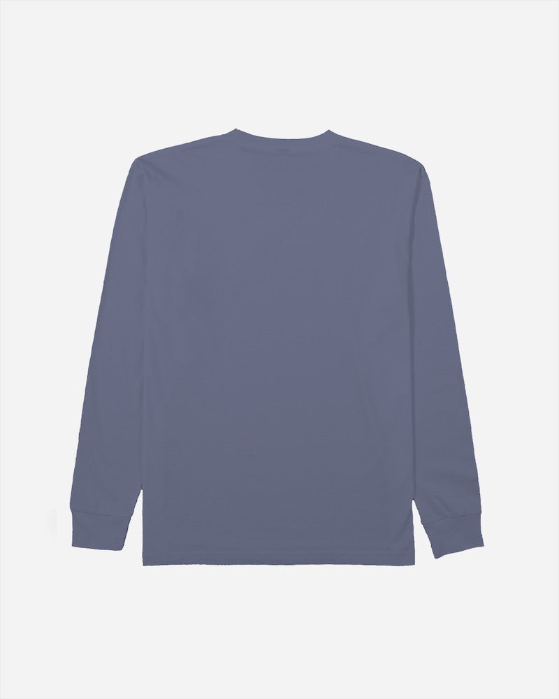 Bollocks Ls Tee Blue Horizon
