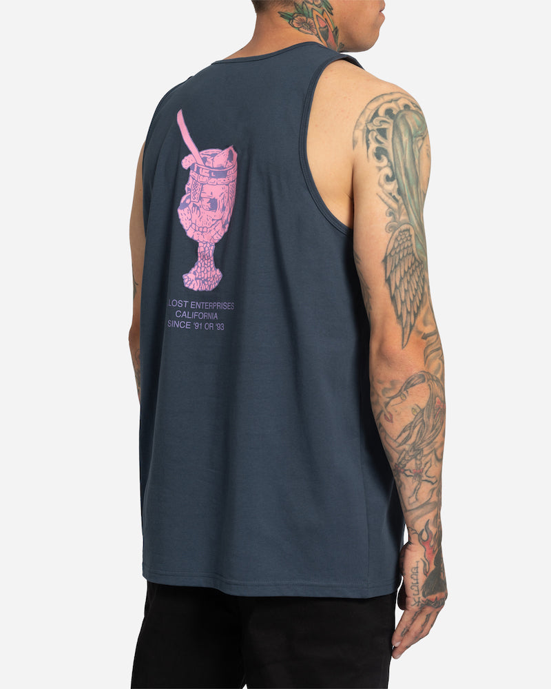 Goblet Tank Harbor Blue