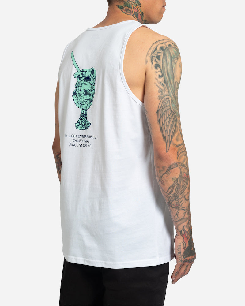 Goblet Tank White