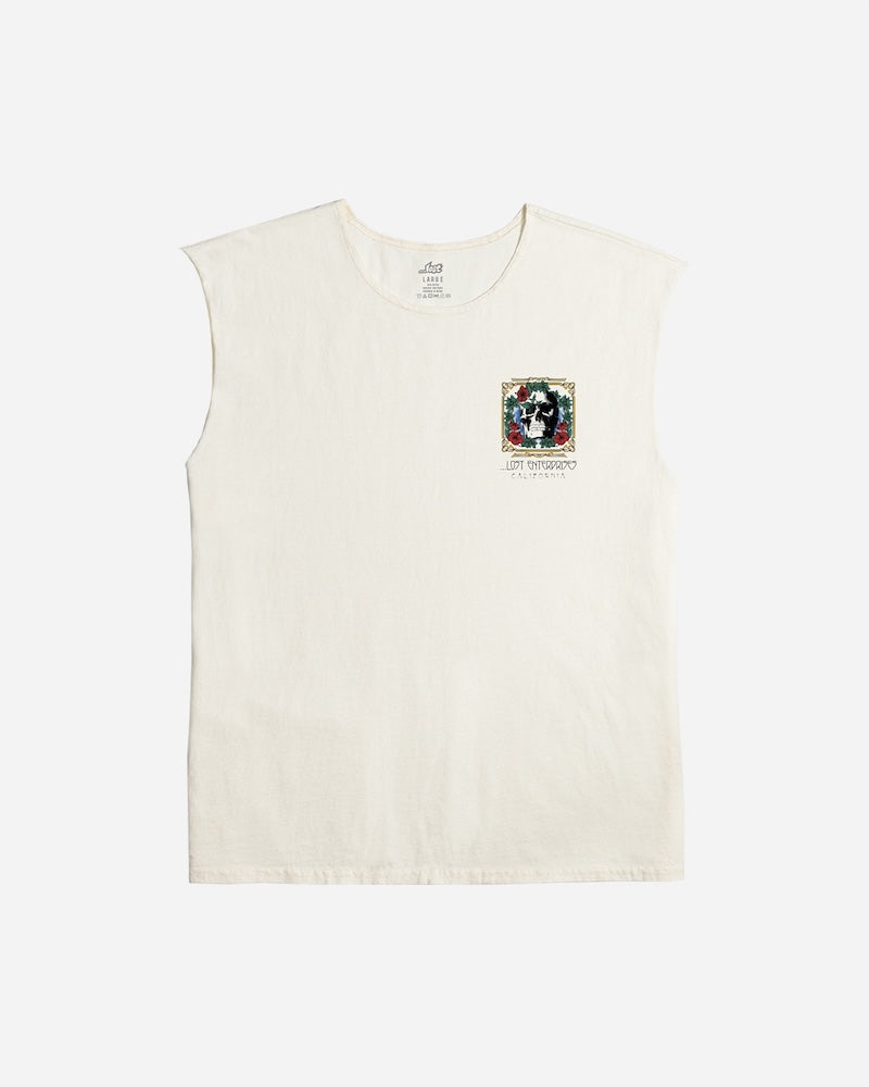 Gratitude Cut Off Tee Vintage White