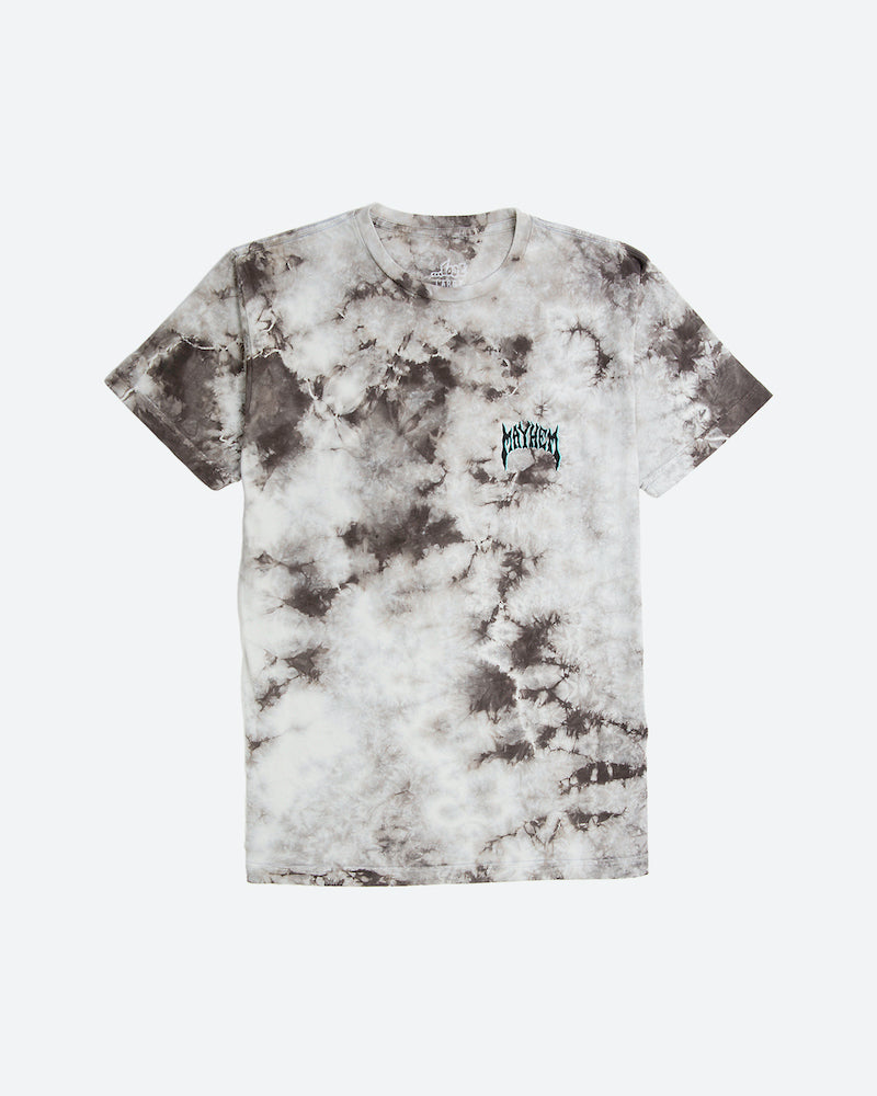 Lost Surfboards Wash Tee Grey Tie Dye