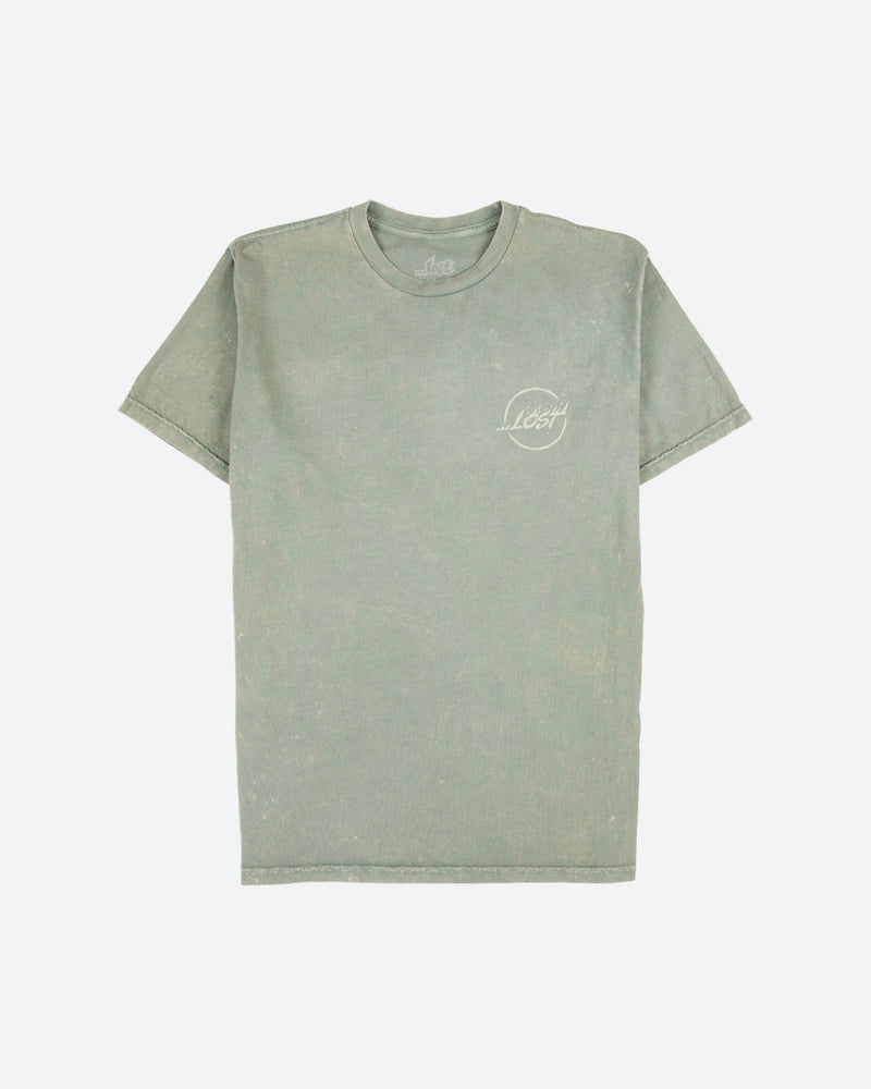 Beater Wash Tee Shadow Grey