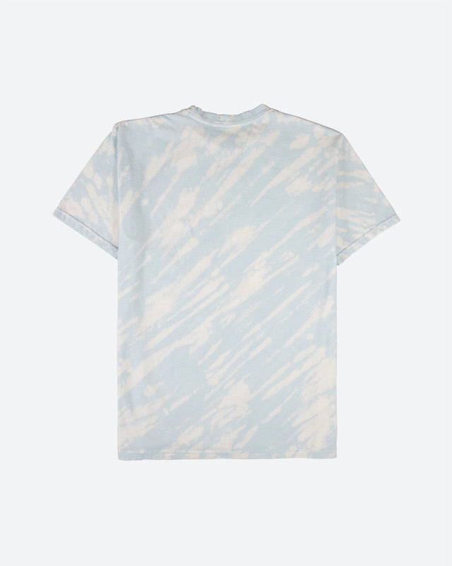 Backdraft Wash Tee Bleached Denim Tie Dye