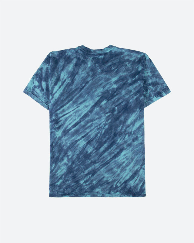 Backdraft Wash Tee Navy Tie Dye