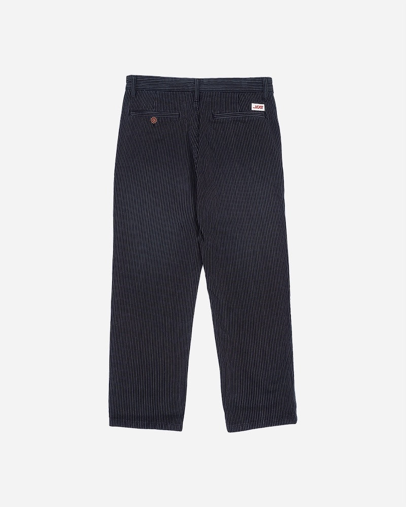 Slacker Pant Black Pinstripe