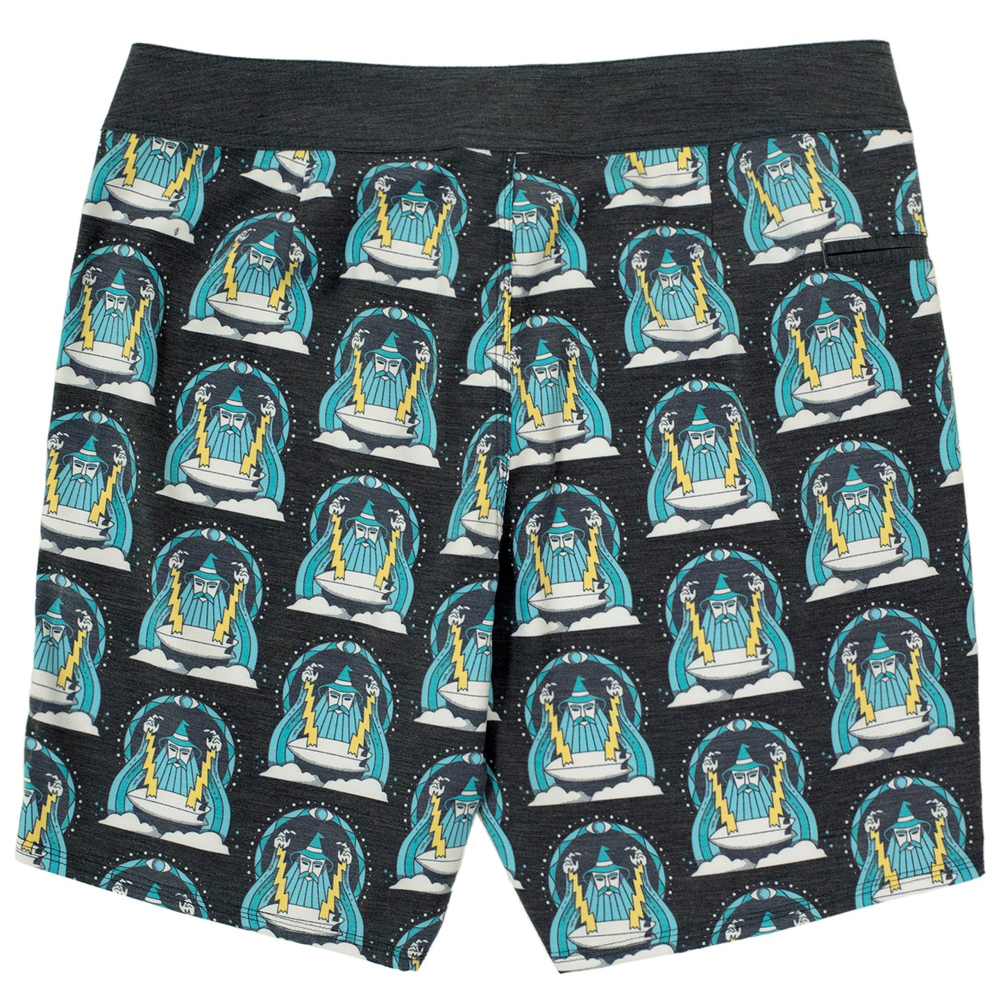 Forged Boardshort Cyan