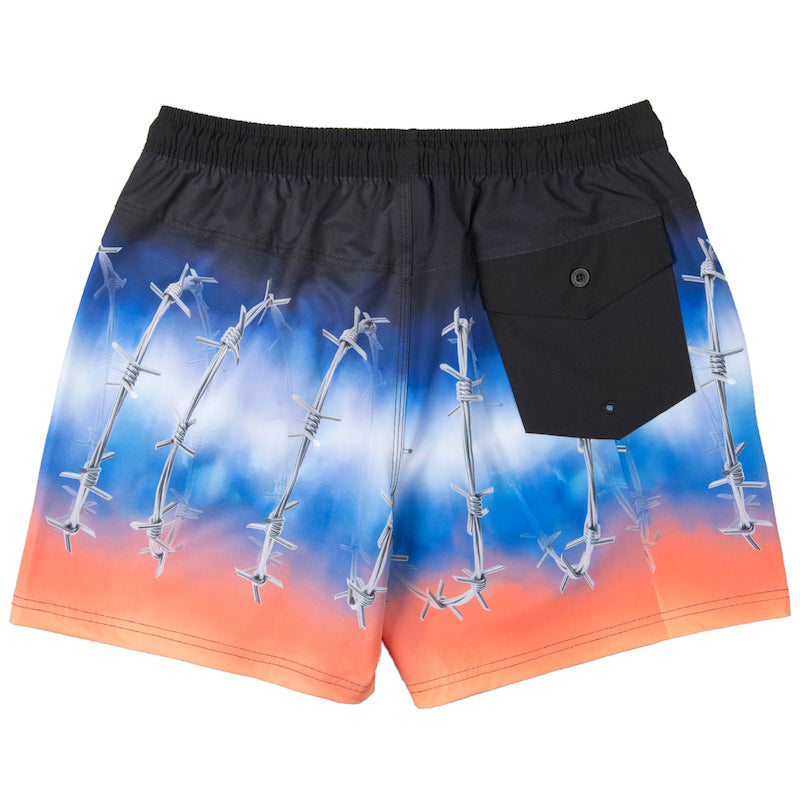 Peril Beachshort Tie Dye Wire Dye