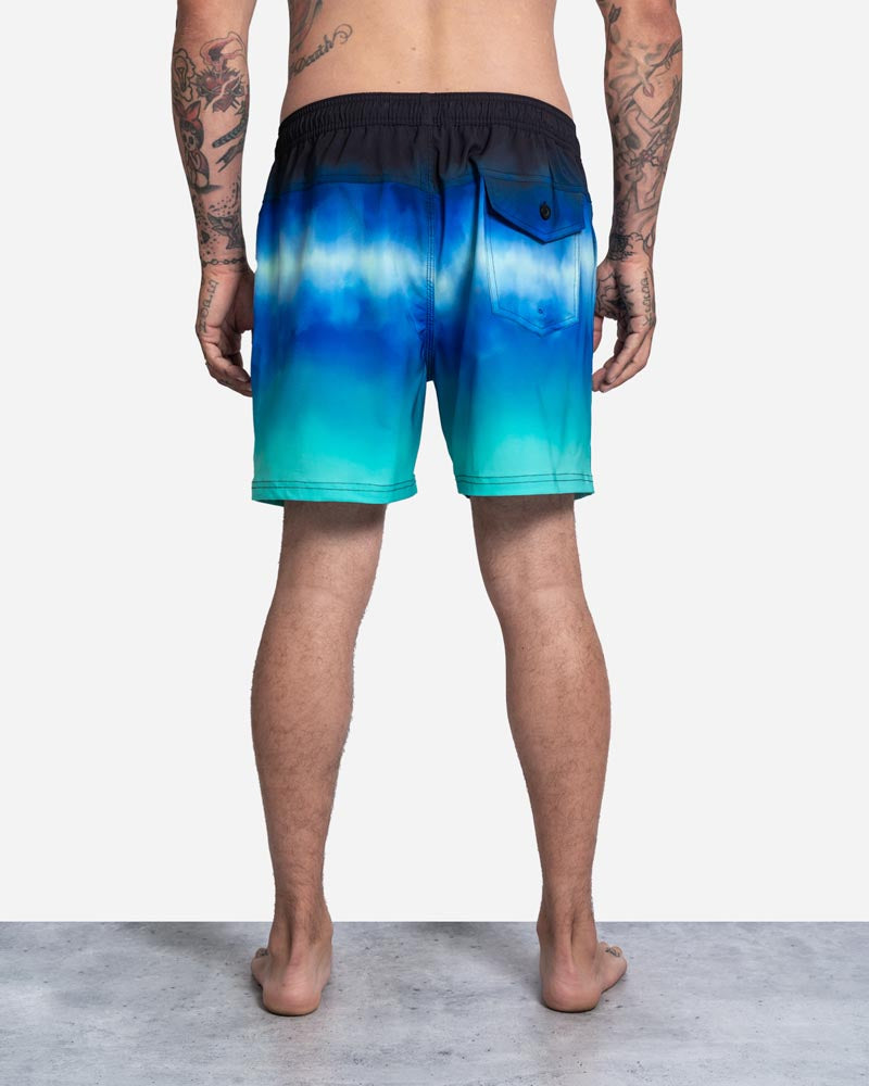 Peril Beachshort Stripe Dye Tie Dye