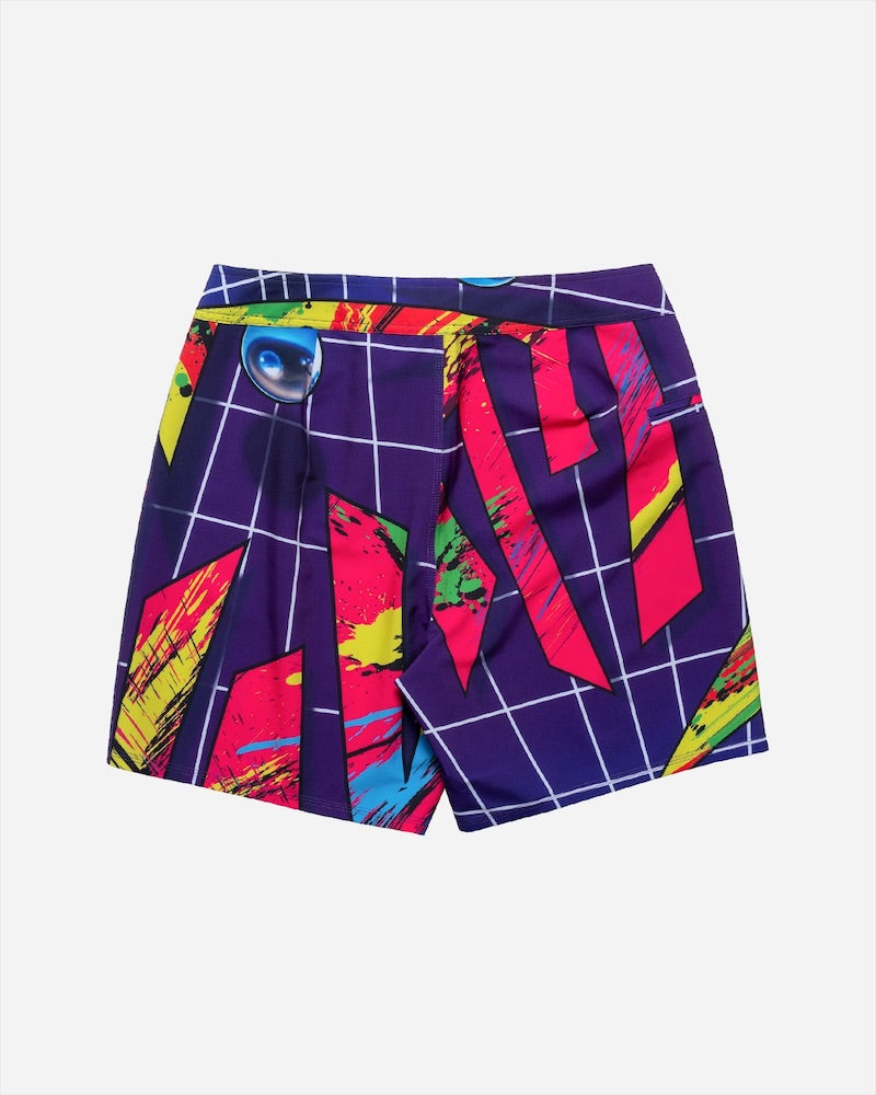 Highline Boardshort 80's Purple