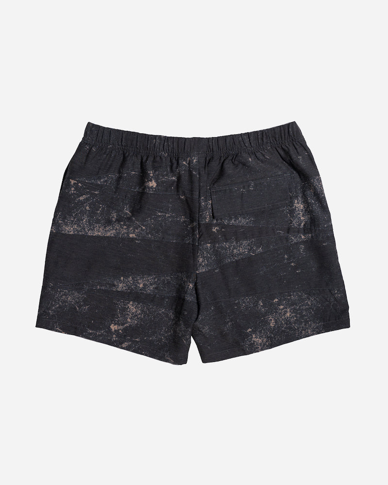 Paneled Beachshort Wash Black