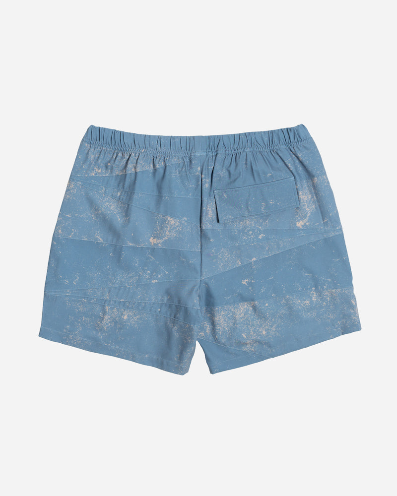 Paneled Beachshort Wash Indigo Blue
