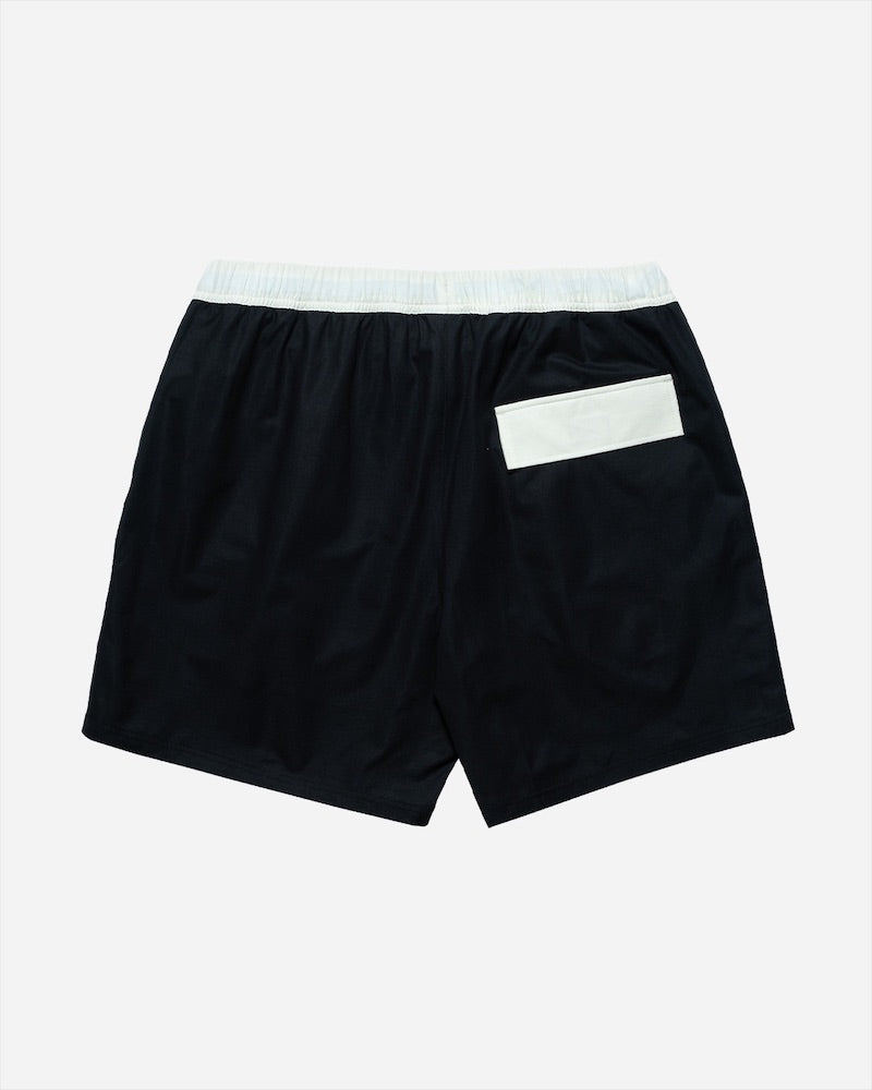 Death Stare Beachshort Black With White
