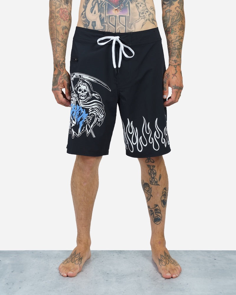 Mayhem Reaper Boardshort Black