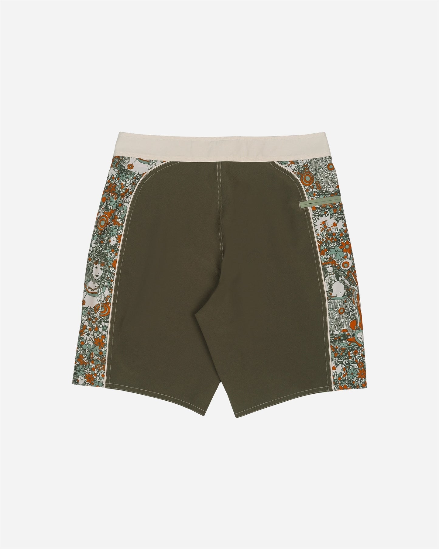 Garden Of Delight Boardshort Olive