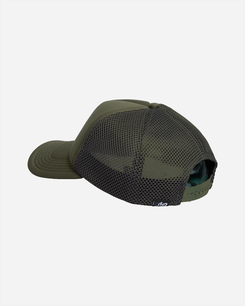 Lightning Mayhem Trucker Dark Olive